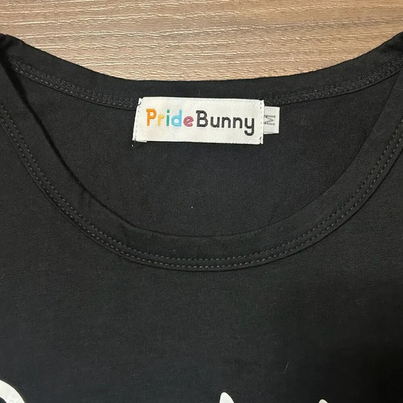 Pride Bunny Daddy Fitted Short Sleeve Tee - Picture 5 of 6